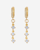 Trio Gemstone Drop Earrings - Midori Jewelry Co.