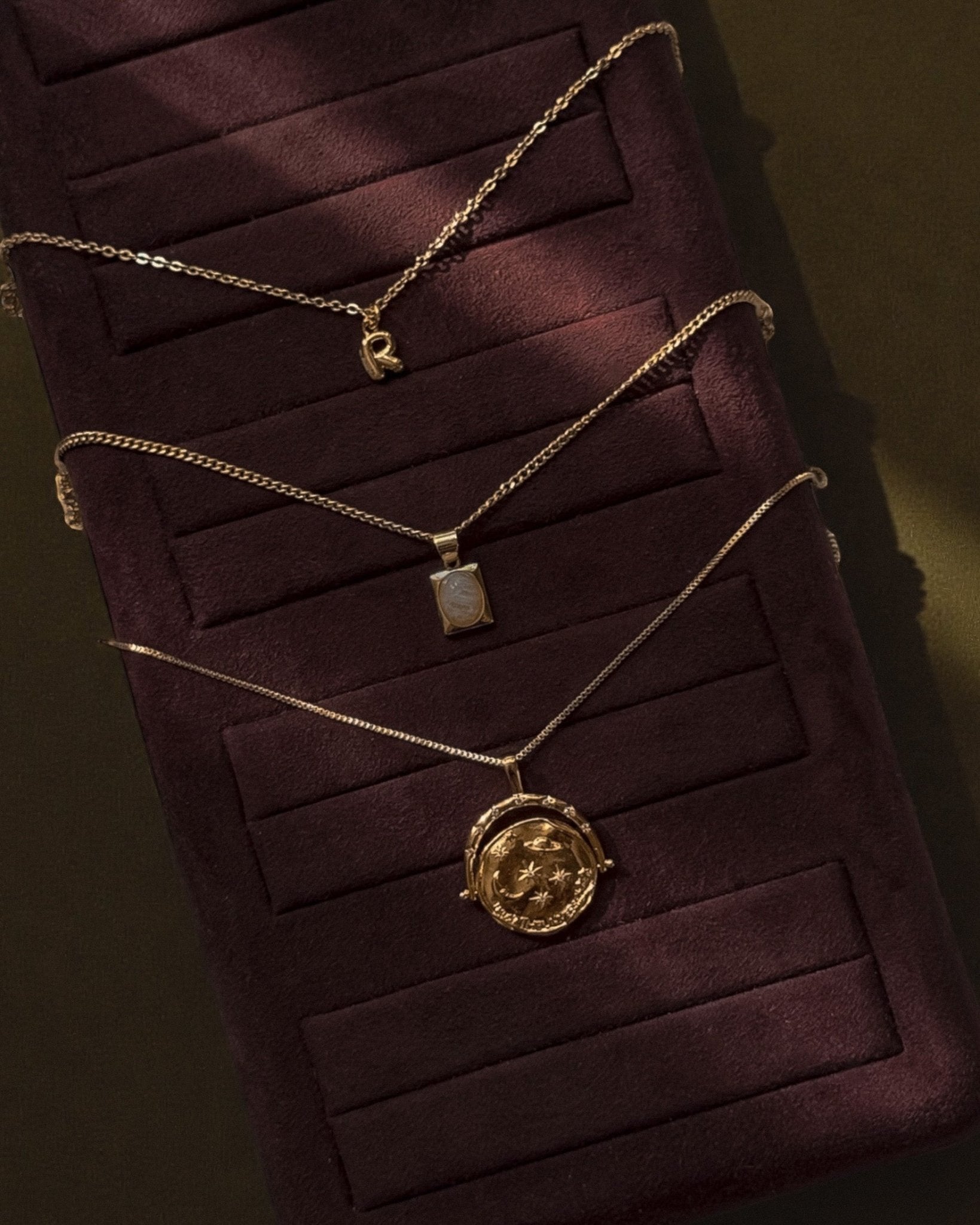 'Trust the Universe' Spinner Necklace - Midori Jewelry Co.