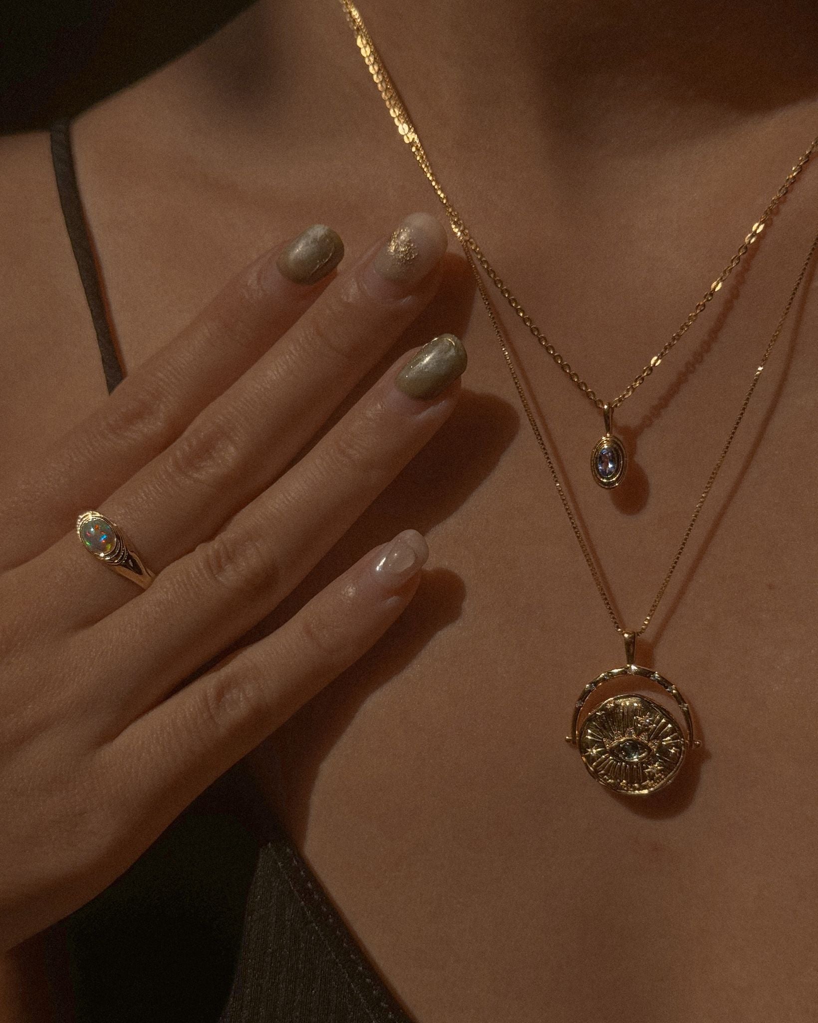 'Trust the Universe' Spinner Necklace - Midori Jewelry Co.