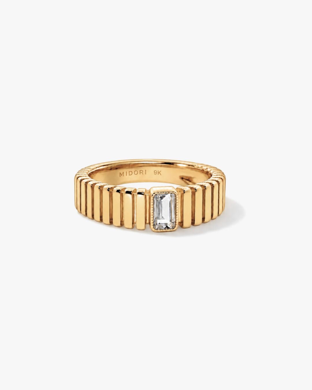 Venus Ribbed Ring - Midori Jewelry Co.