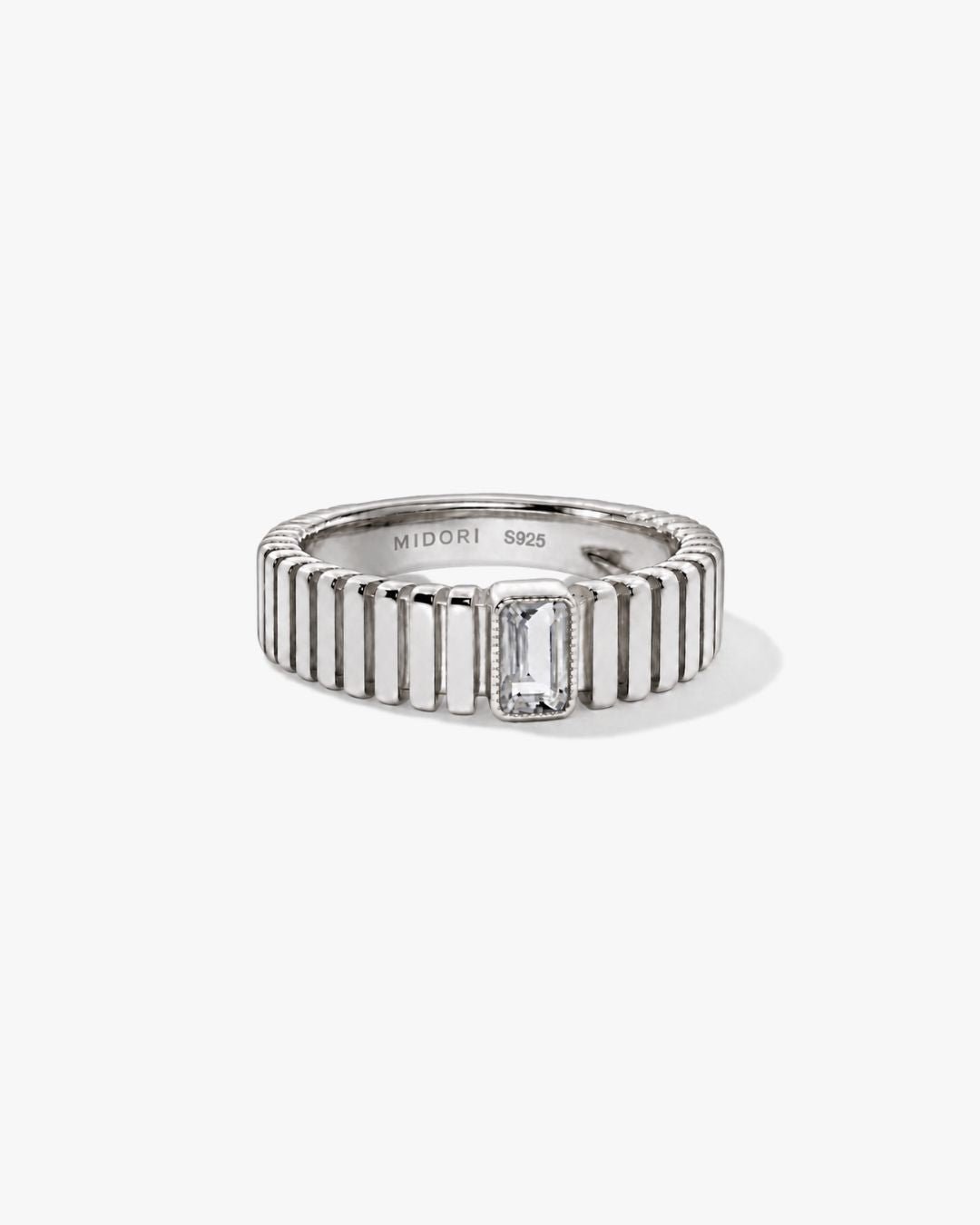 Venus Ribbed Ring - Midori Jewelry Co.