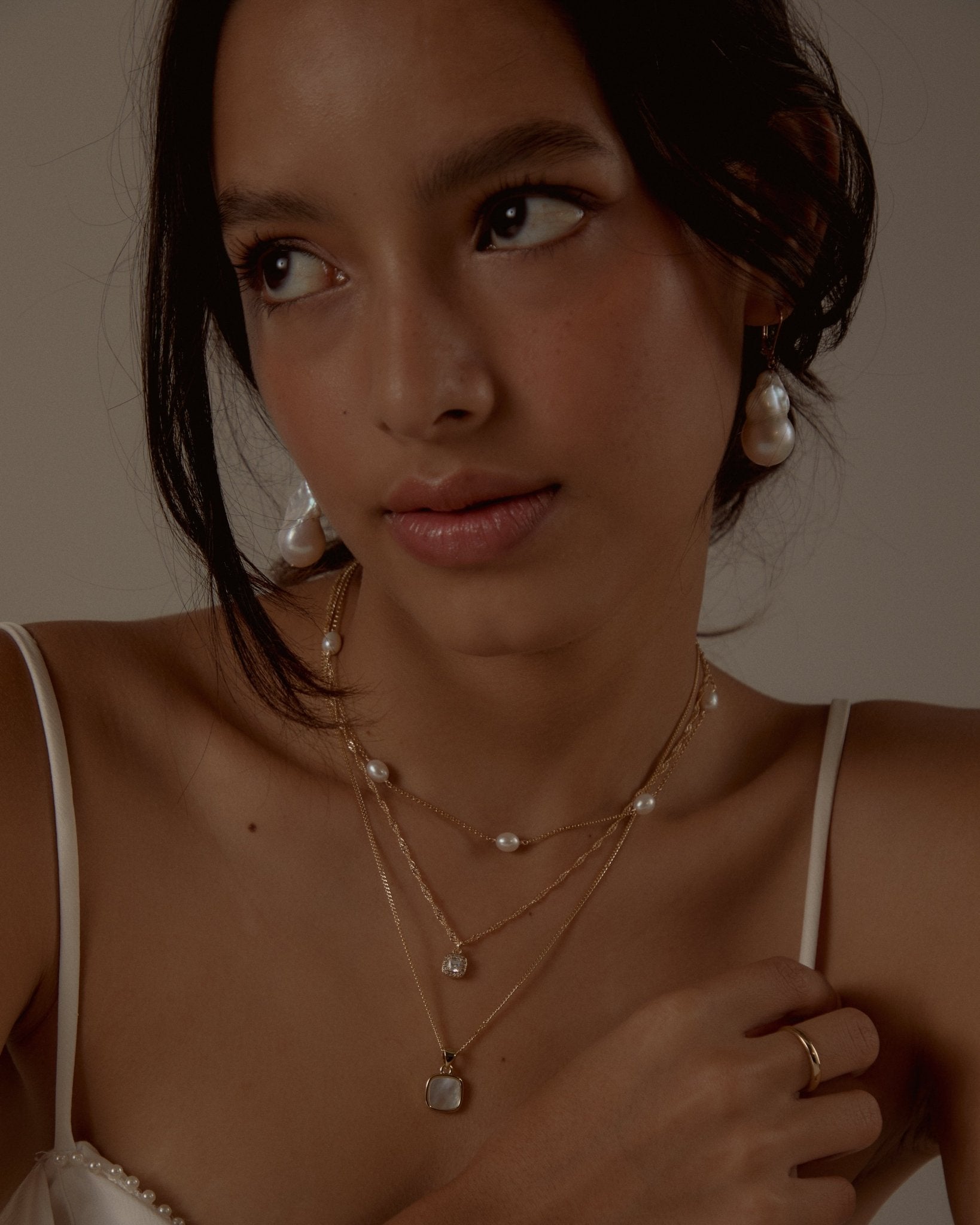 Versailles Pearl Earrings - Midori Jewelry Co.