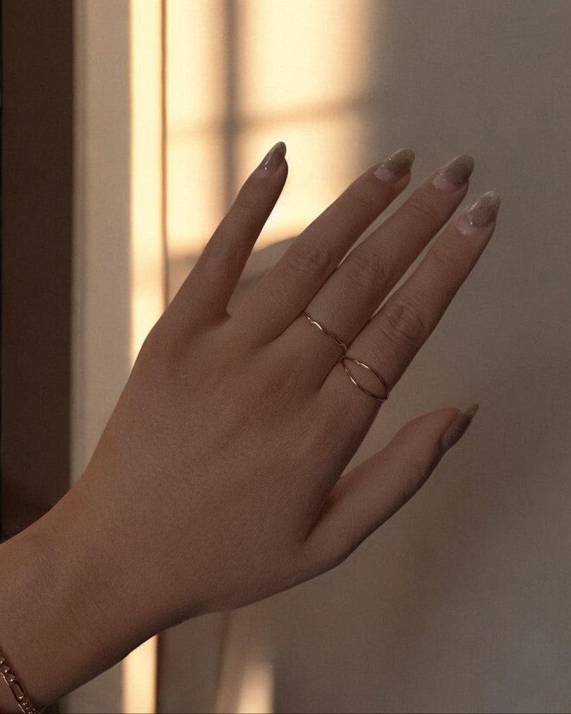 Wavy Stacking Ring - Midori Jewelry Co.