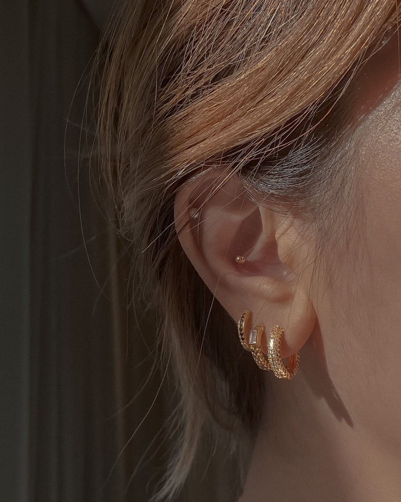 Hoop Earrings Quinn Hoops / Gold-Filled Midori Jewelry Co.