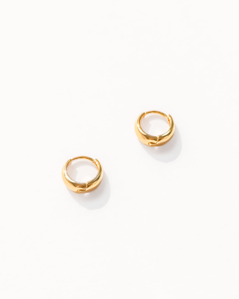 Hoop Earrings Mini Stella Hoops / Gold-Filled Midori Jewelry Co.