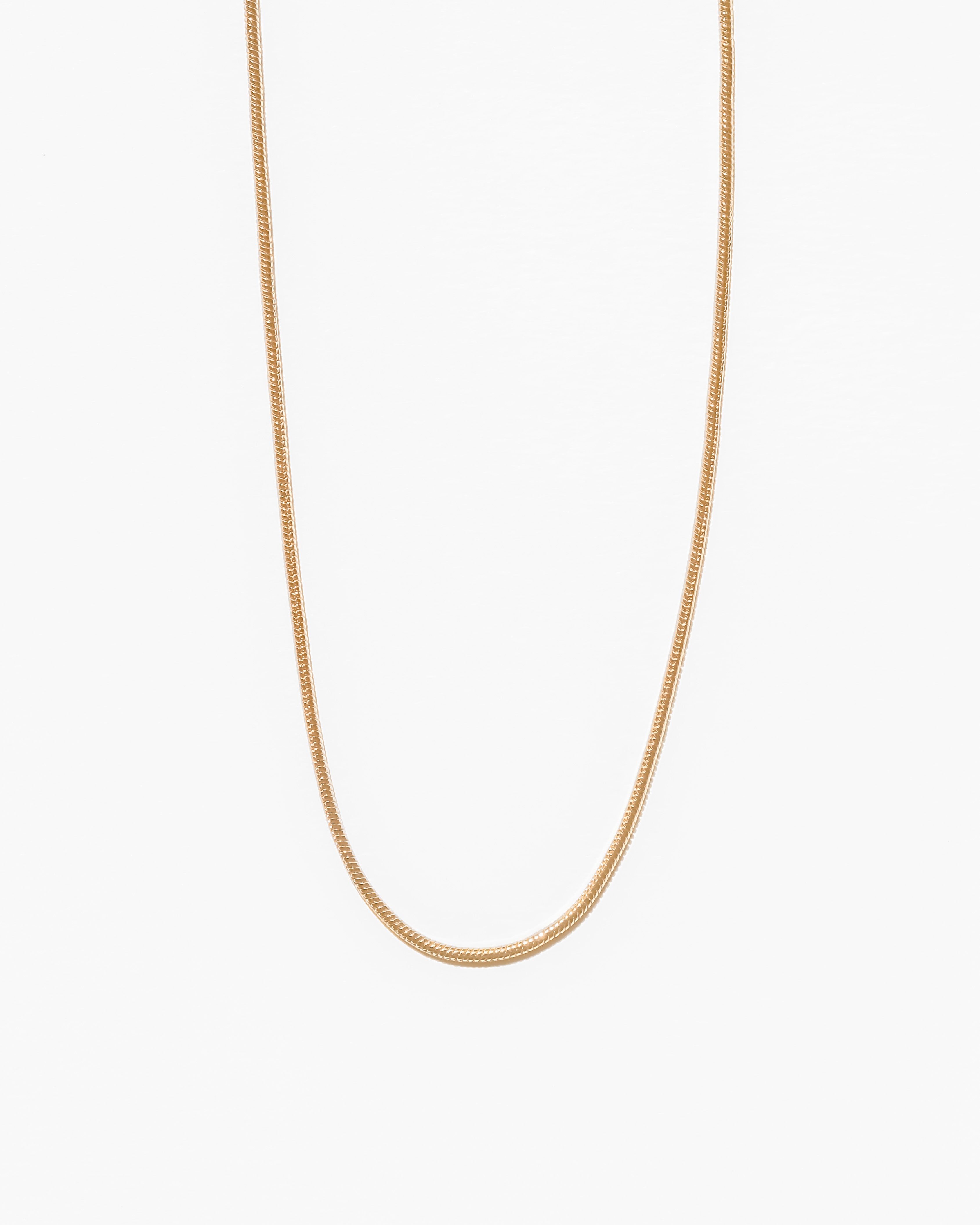 Chain Necklaces Seminyak Snake Chain / Gold-Filled Midori Jewelry Co.