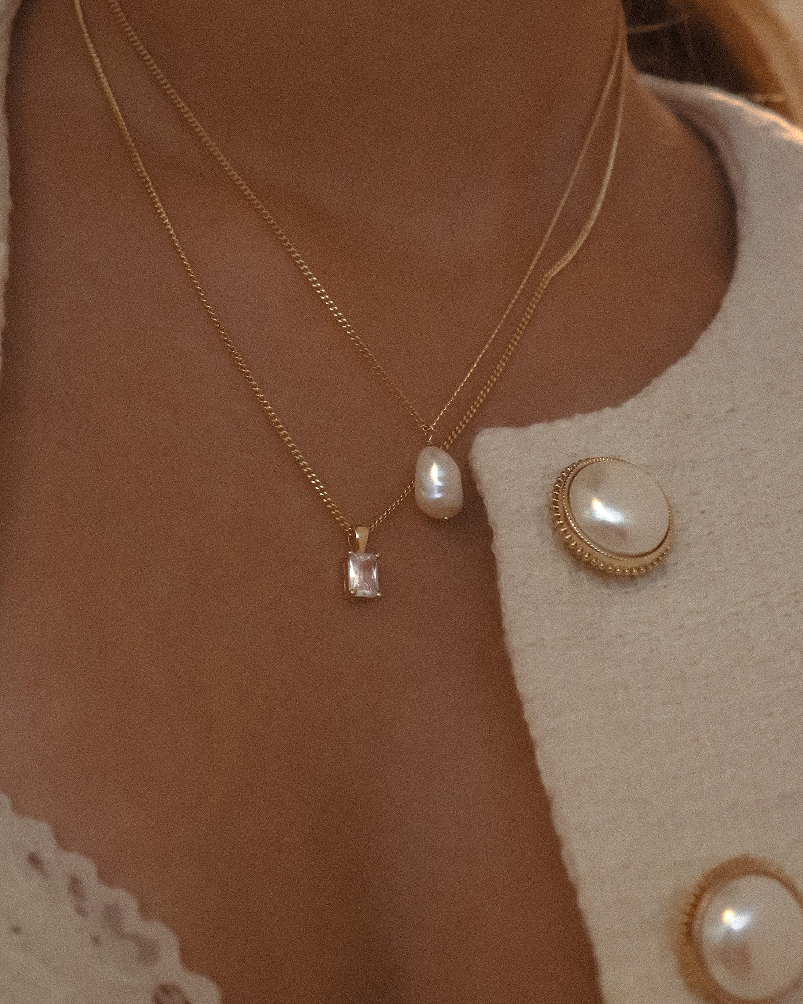 Pendant Necklace - Elegant Pearl Heart Pendant Necklace Women Vintage Love  Chain - Aliexpress