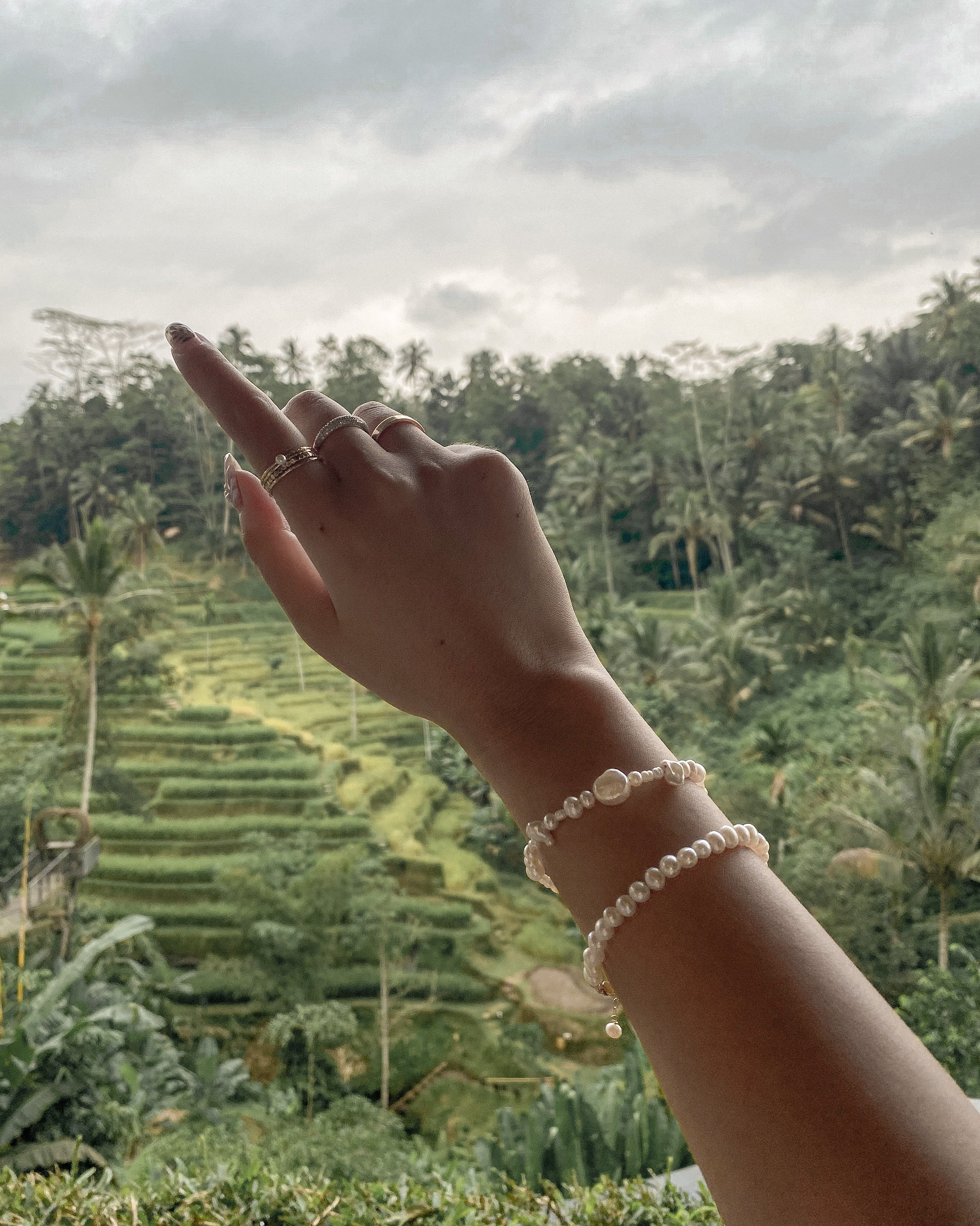 Pearl Bracelets Sloane Organic Pearl Bracelet / Gold-Filled Midori Jewelry Co.