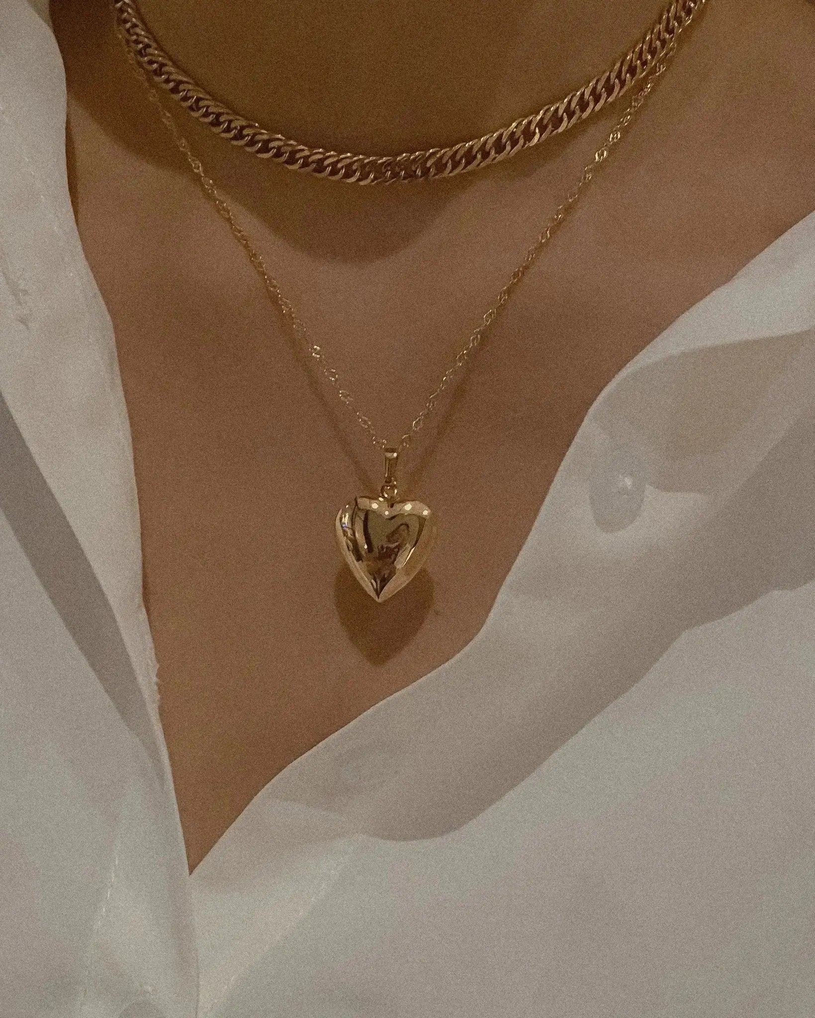 Heart Lock Necklace – Coco & Co Southport
