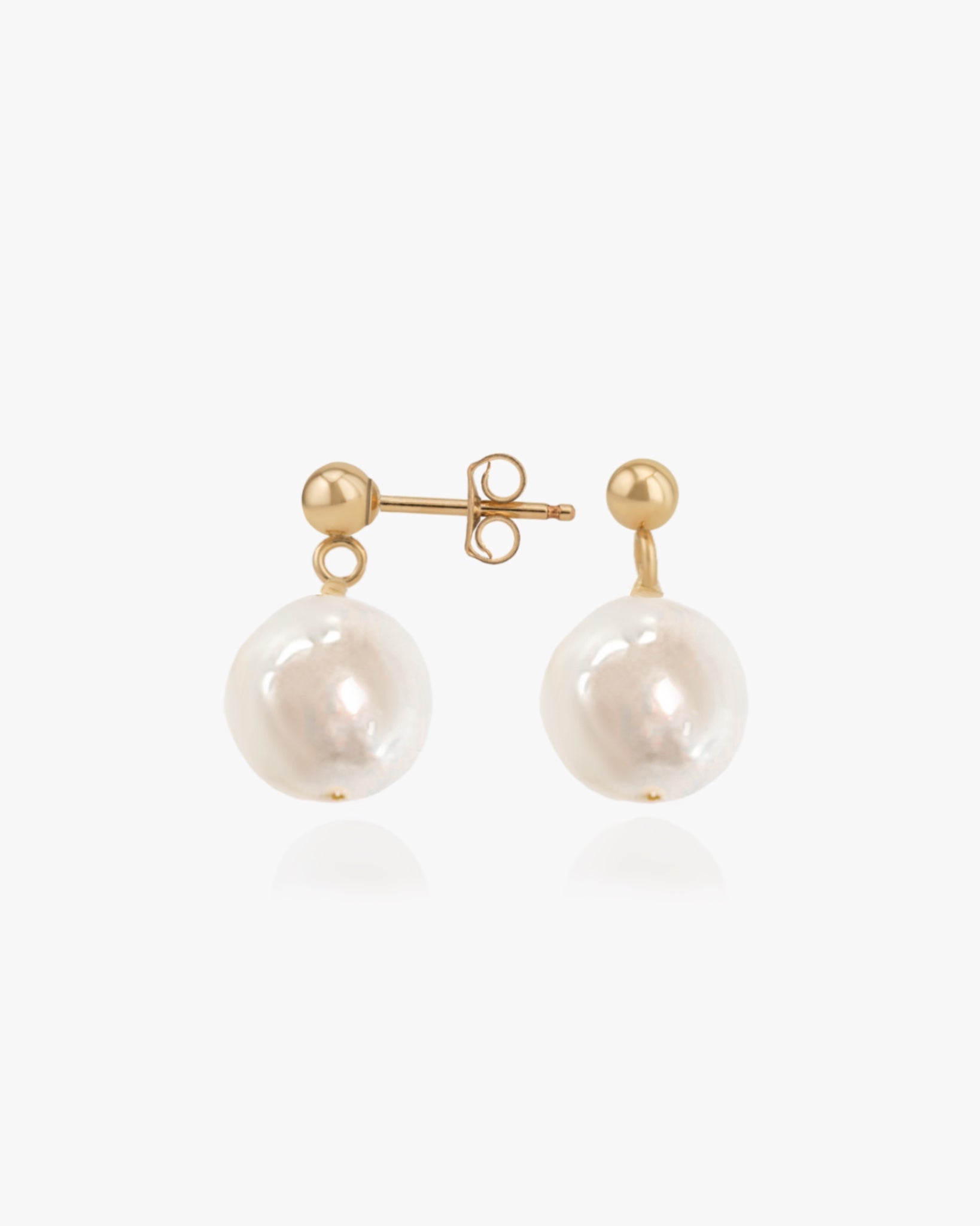 Akoya Pearl Drop Earrings / Gold-Filled - Midori Jewelry Co.