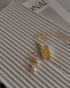 Akoya Pearl Hoop Earrings / Gold-Filled - Midori Jewelry Co.