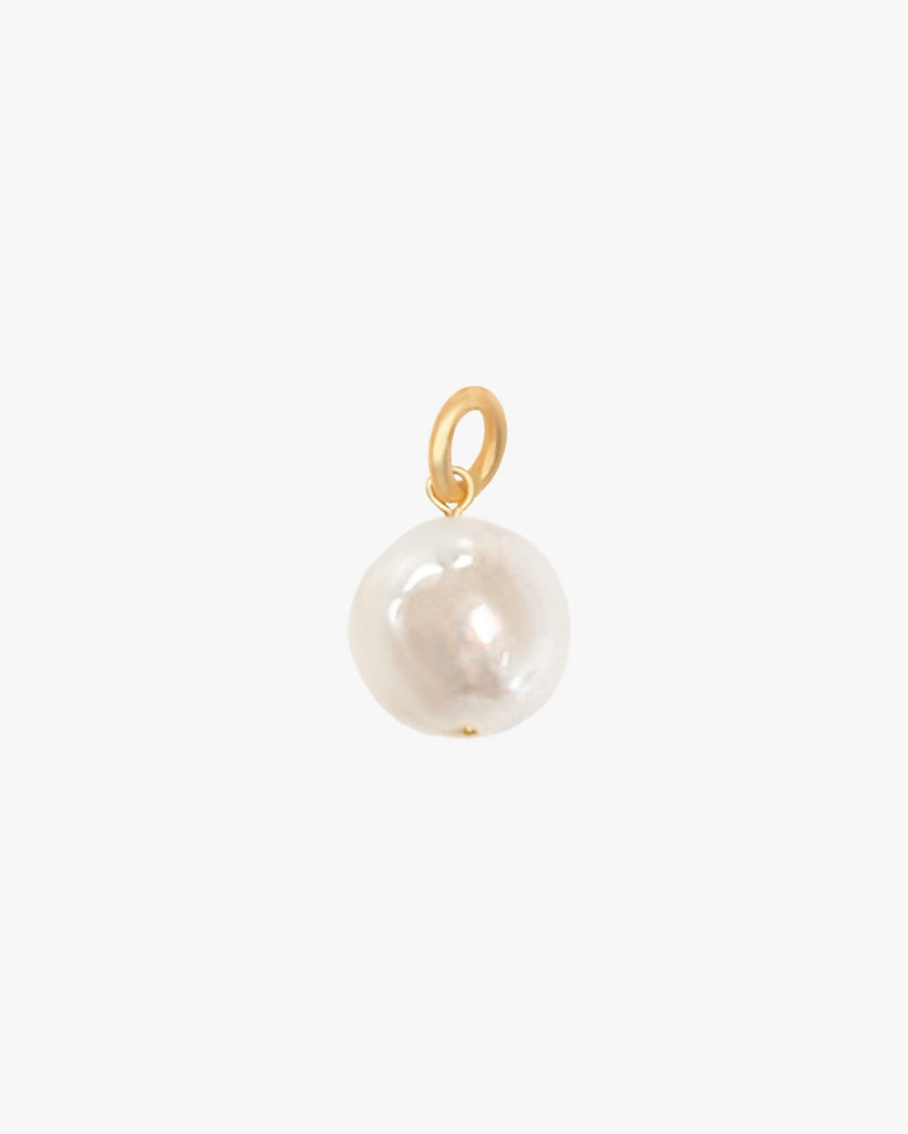 Akoya Saltwater Baroque Pearl Charm / Gold-Filled - Midori Jewelry Co.