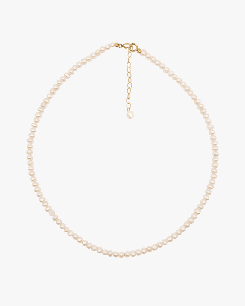 Anastasia Pearl Choker / Gold-Filled - Midori Jewelry Co.