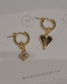 Anemone Charm / Gold-Filled - Midori Jewelry Co.