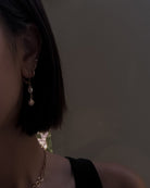 Asari Pearl Drop Earrings / Gold-Filled - Midori Jewelry Co.