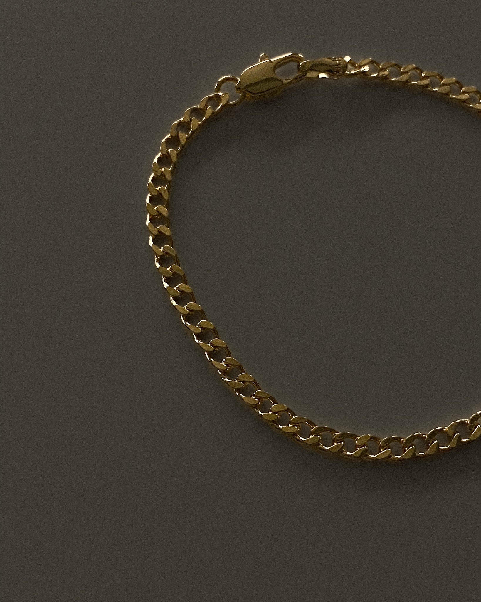 Athena Cuban Bracelet / Gold-Filled - Midori Jewelry Co.