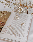 Aurélie Pearl Earrings / Gold-Filled - Midori Jewelry Co.