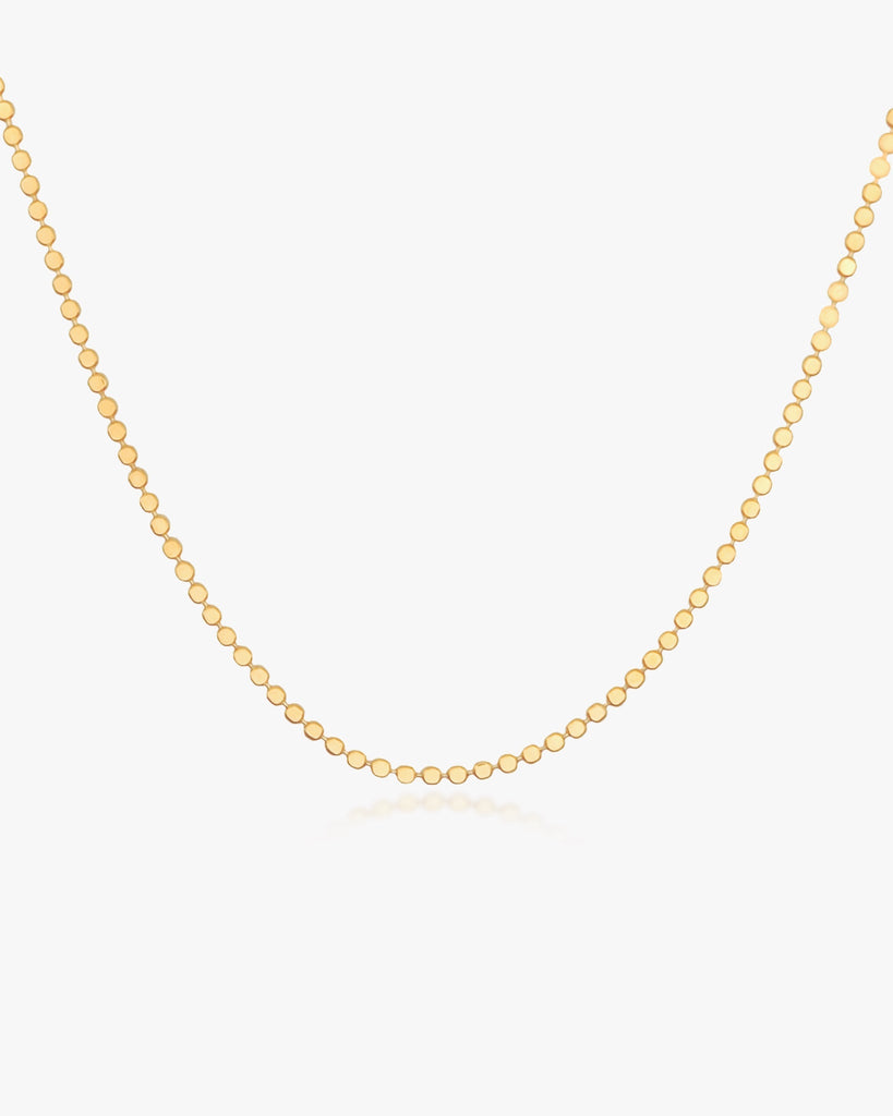 Bailey Faceted Chain Necklace / Gold-Filled - Midori Jewelry Co.