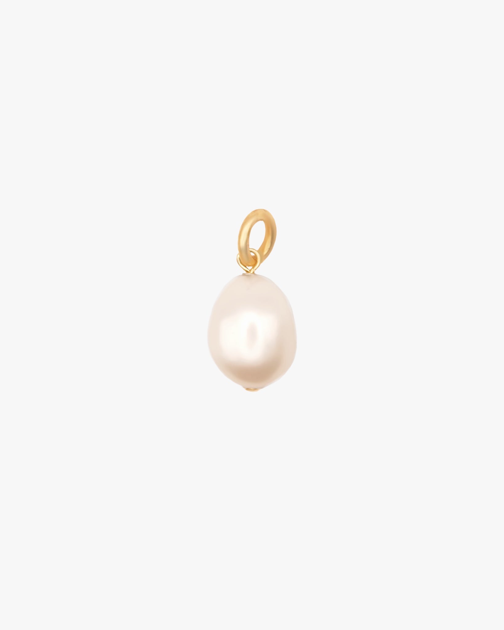 Gold-Filled Freshwater Baroque Pearl Charm