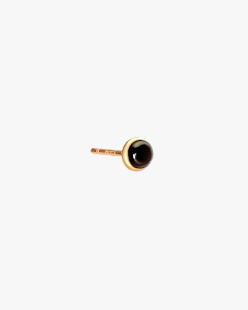 Black Onyx Stud / Gold-Filled - Midori Jewelry Co.