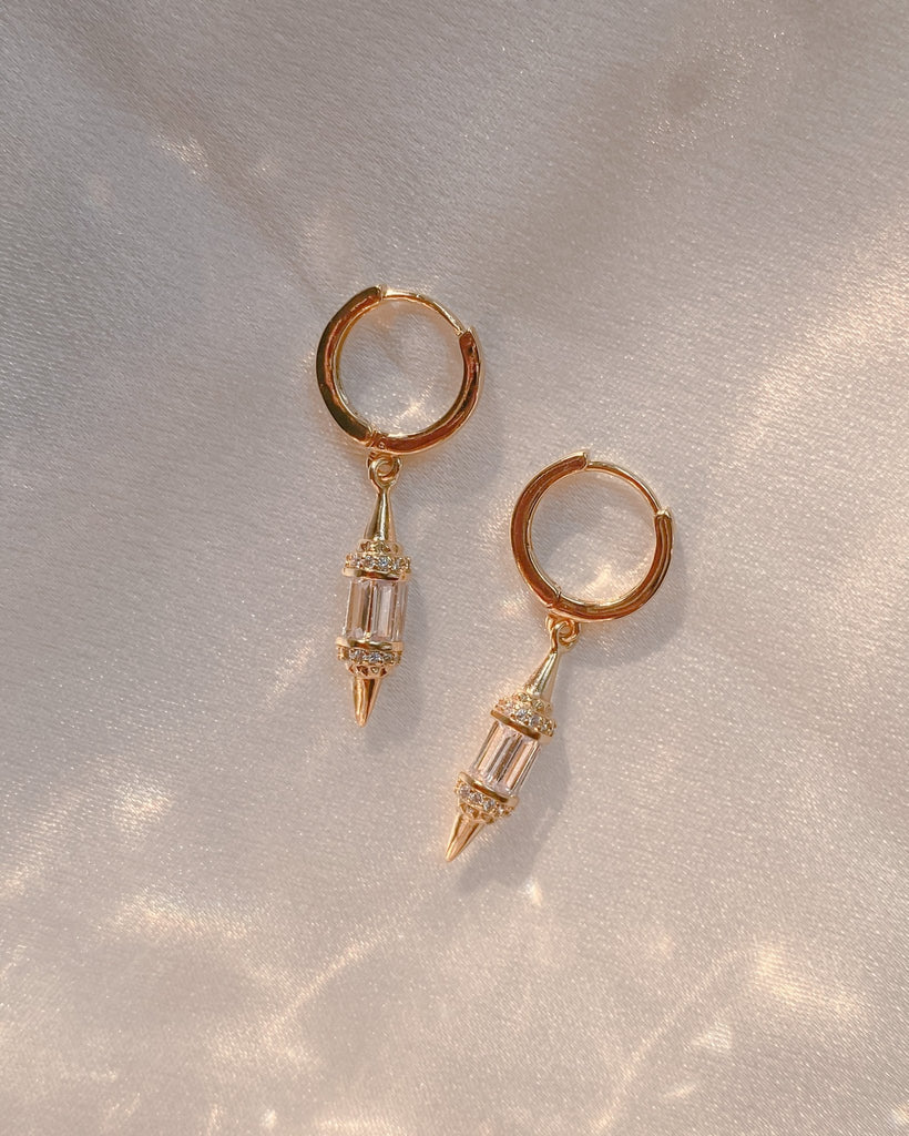 Drop Earrings Brenda Spike Earrings / Gold-Filled Midori Jewelry Co.