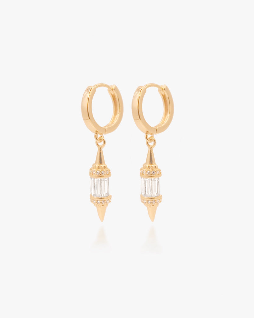 Brenda Spike Earrings / Gold-Filled - Midori Jewelry Co.