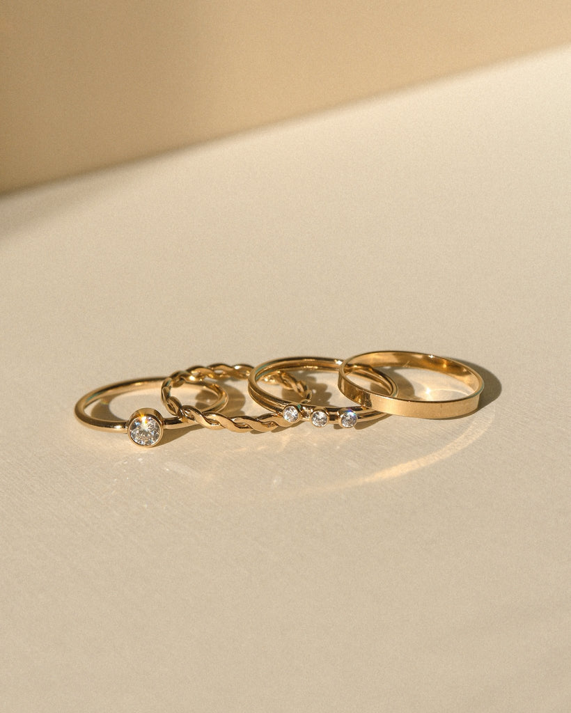 Stacking Rings Clara Stacking Ring / Gold-Filled Midori Jewelry Co.