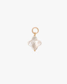 Clover Mother of Pearl Charm / Gold-Filled - Midori Jewelry Co.