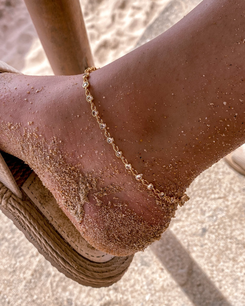 Chain Anklets Dahlia Chain Anklet / Gold-Filled Midori Jewelry Co.