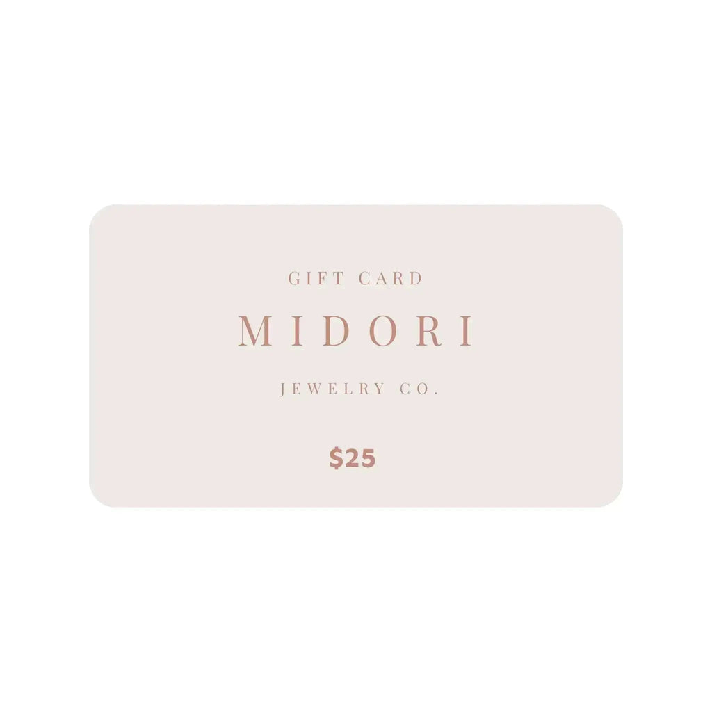 Gift Cards Digital Gift Card Midori Jewelry Co.