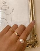 Stacking Rings Dot Stacking Ring / Gold-Filled Midori Jewelry Co.