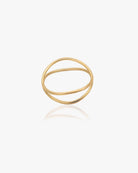 Double Wave Stacking Ring / Gold-Filled - Midori Jewelry Co.