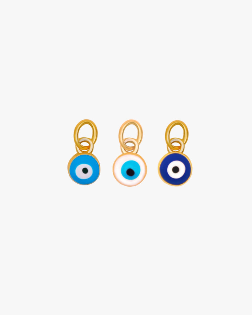 Evil Eye Charm / Gold-Filled - Midori Jewelry Co.