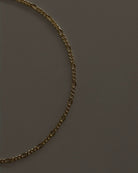 Figaro Chain Anklet / Gold-Filled - Midori Jewelry Co.
