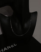 Flat Cable Chain Necklace / Sterling Silver - Midori Jewelry Co.