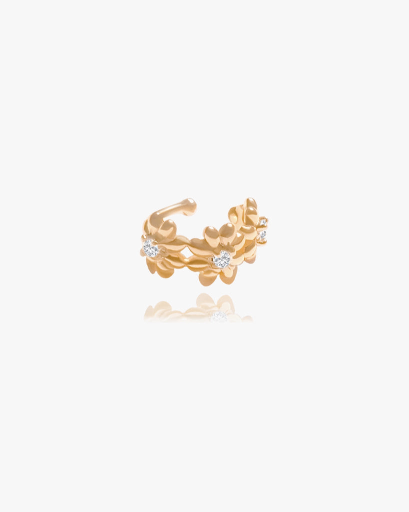 Fleur Ear Cuff / Gold-Filled - Midori Jewelry Co.
