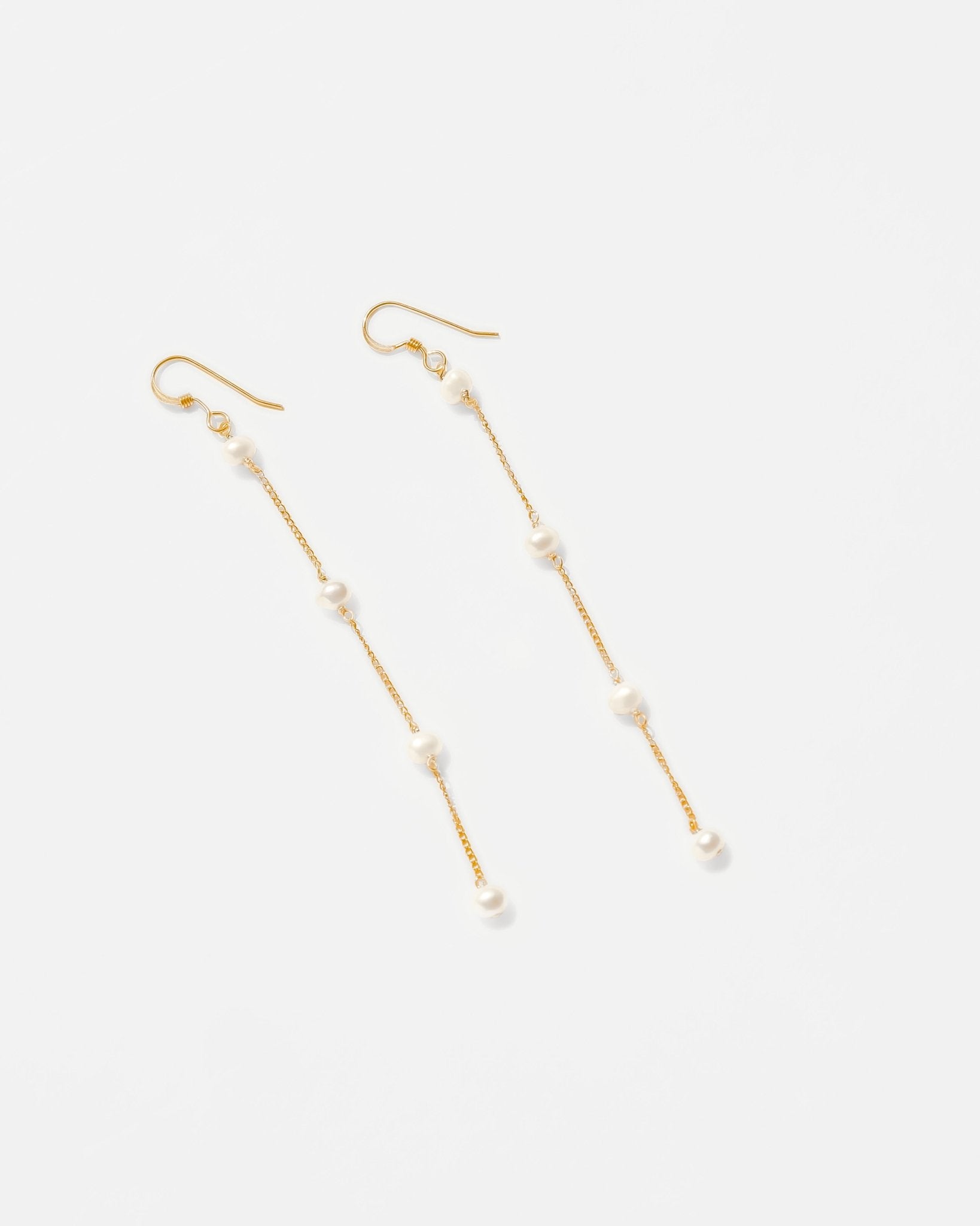 Tiffany HardWear double long link earrings in 18k gold. | Tiffany & Co.