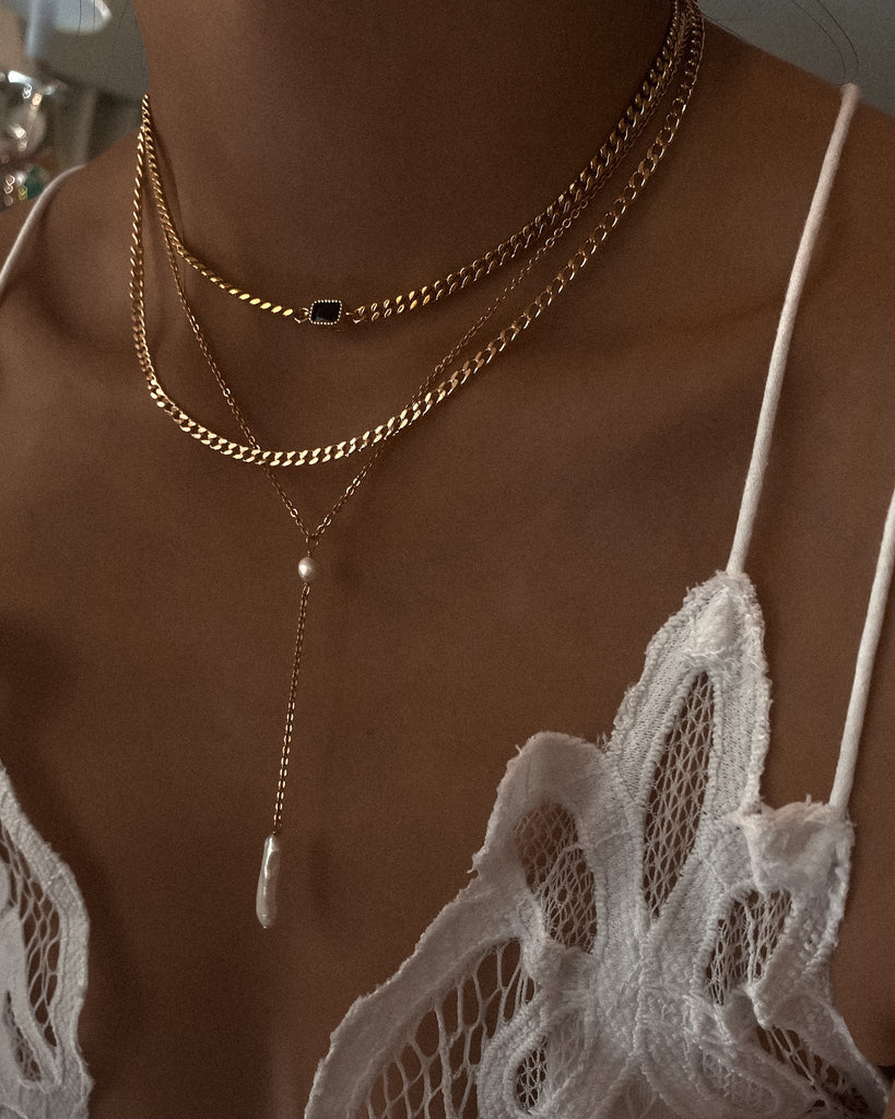 Harlow Choker Necklace / Gold-Filled - Midori Jewelry Co.