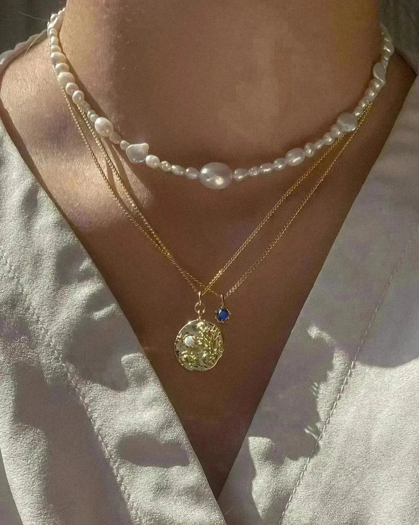 La Mer Pendant Necklace - Midori Jewelry Co.