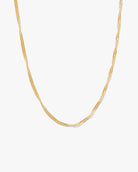 Laurelle Singapore Rope Chain Necklace / Gold-Filled - Midori Jewelry Co.
