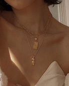 Chain Necklaces Laurelle Singapore Rope Chain Necklace / Gold-Filled Midori Jewelry Co.