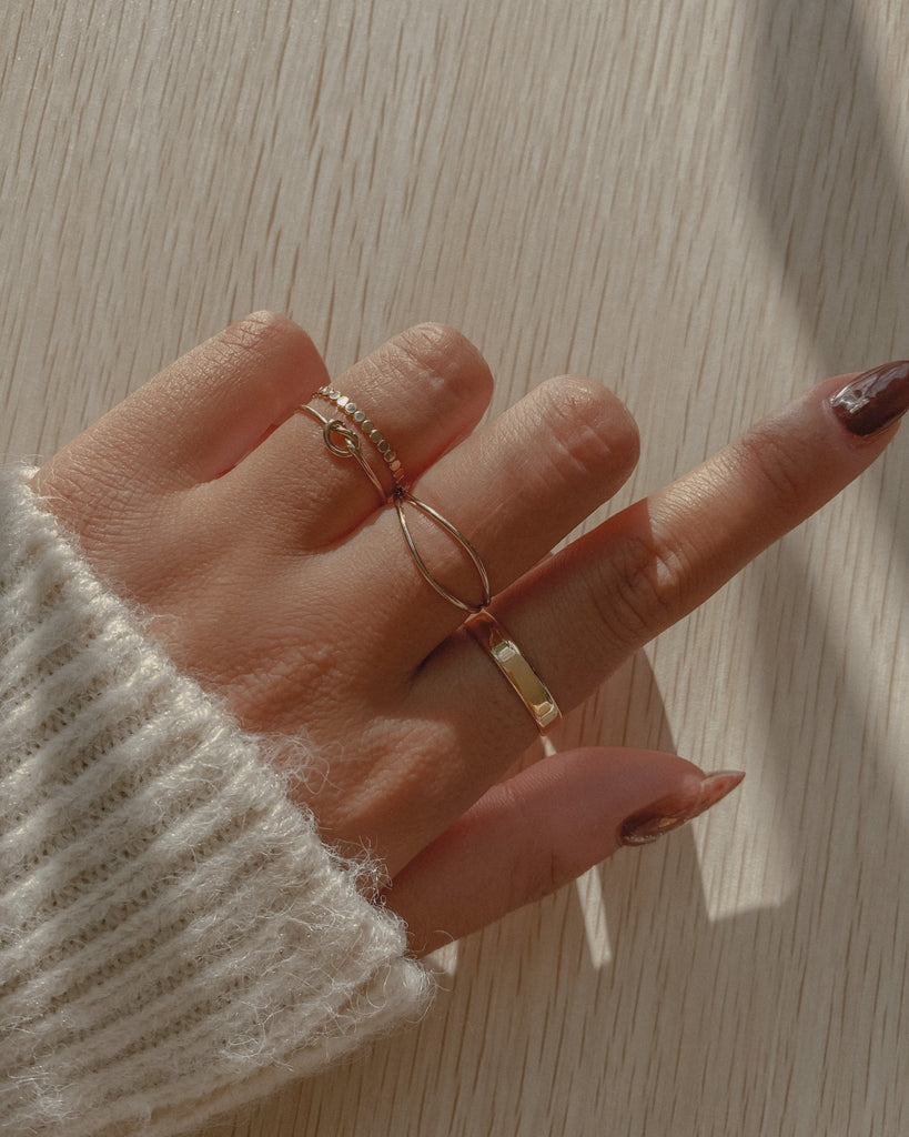Stacking Rings Love Knot Stacking Ring / Gold-Filled Midori Jewelry Co.