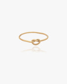 Love Knot Stacking Ring / Gold-Filled - Midori Jewelry Co.
