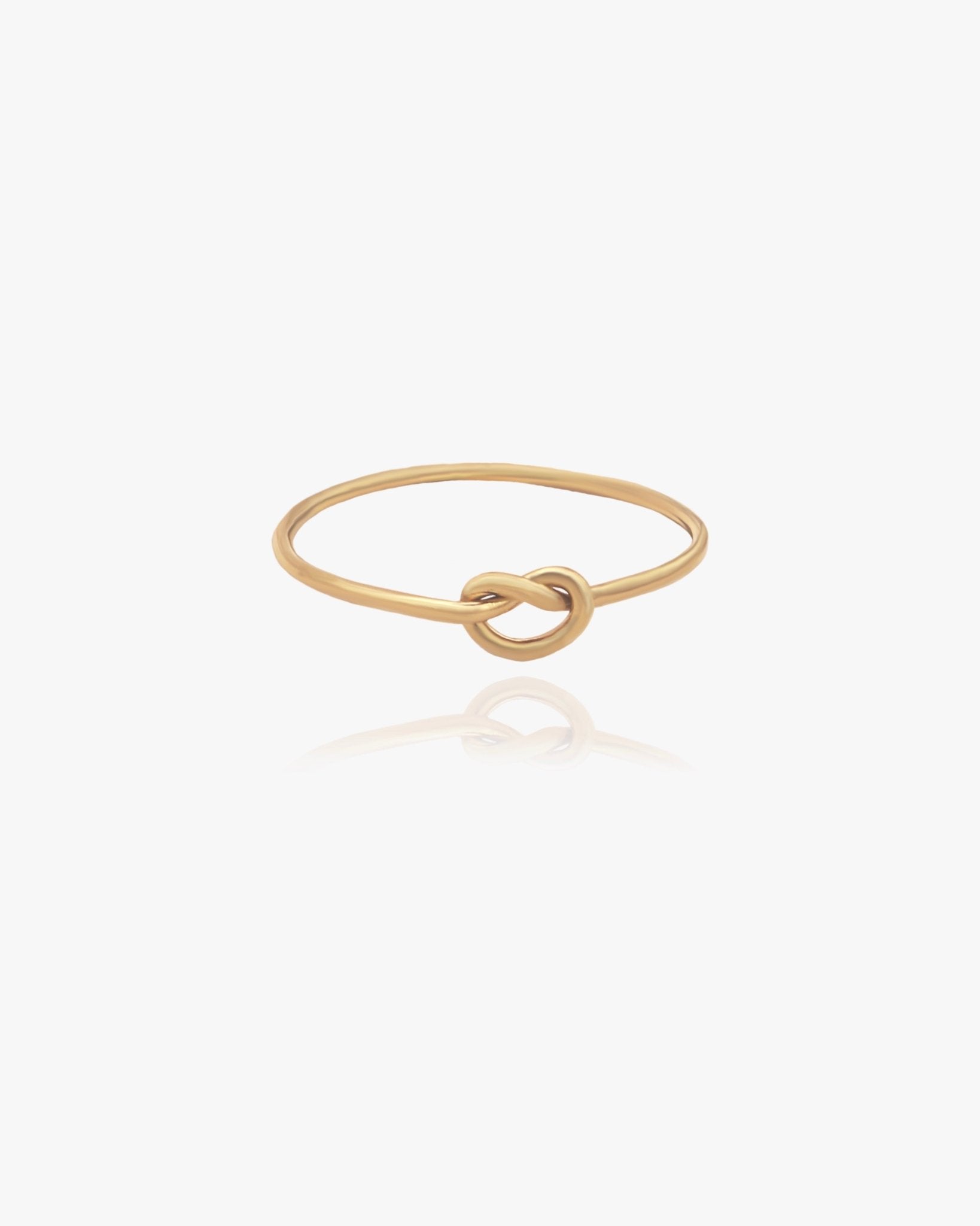 Love Knot Stacking Ring / Gold-Filled - Midori Jewelry Co.