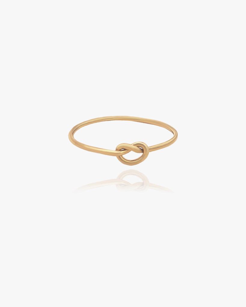 Love Knot Stacking Ring / Gold-Filled - Midori Jewelry Co.