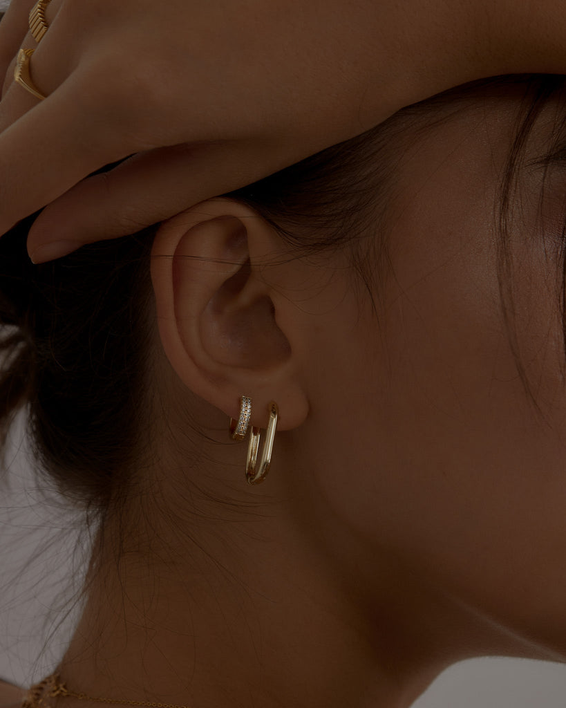 Hoop Earrings Maeve Huggie Hoops / Gold-Filled Midori Jewelry Co.
