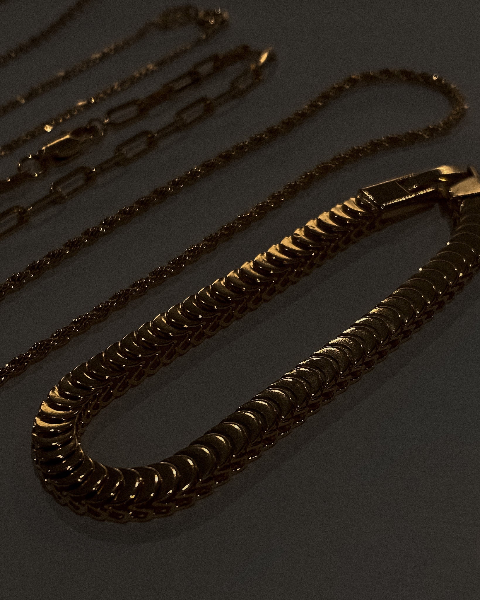 Nyx Chain Bracelet / Gold-Filled - Midori Jewelry Co.