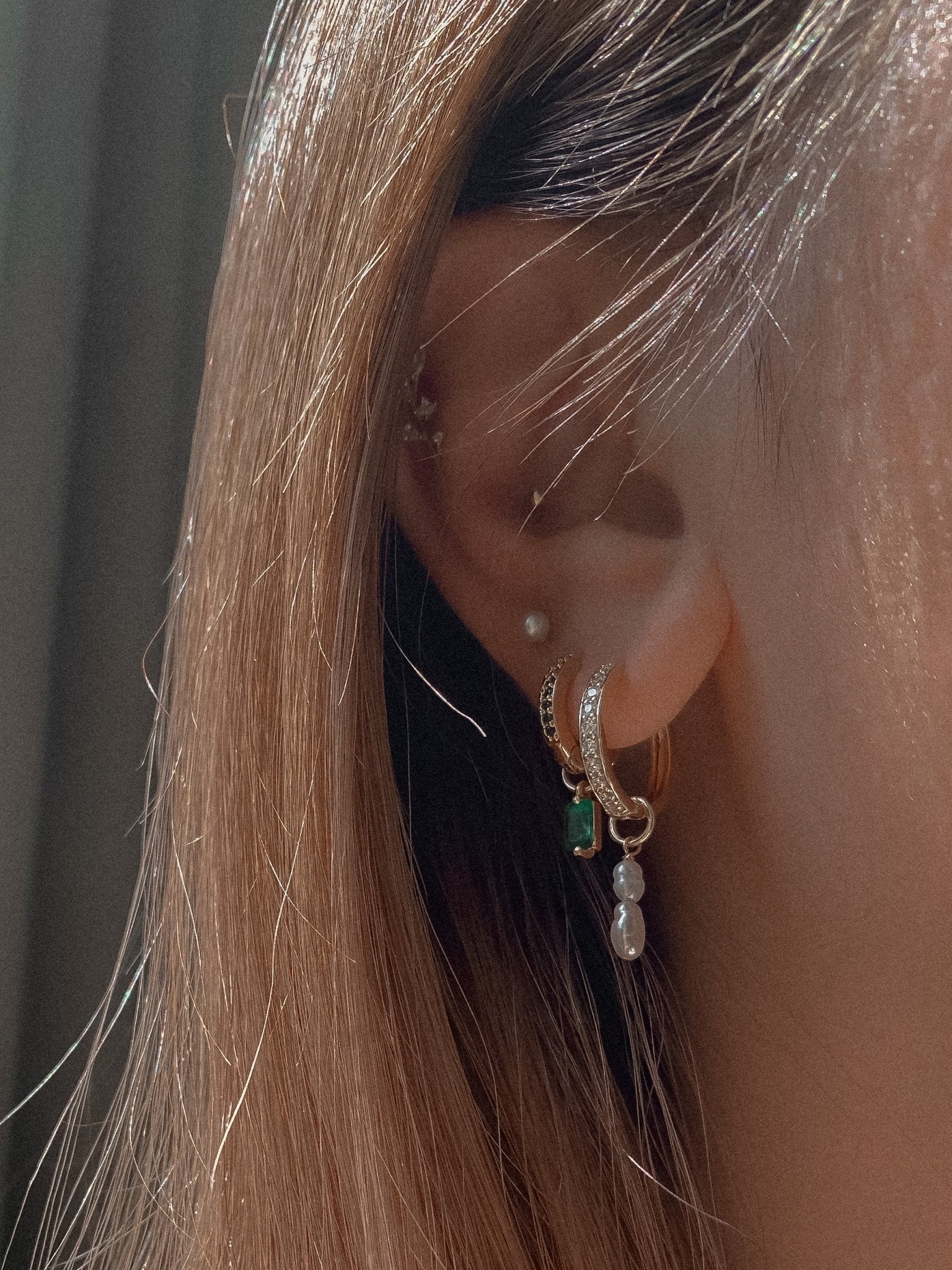 Charms Petit Pearl Charm / Gold-Filled Midori Jewelry Co.