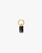 Rectangle CZ Charm / Gold-Filled - Midori Jewelry Co.
