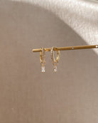 Charms Rectangle CZ Charm / Gold-Filled Midori Jewelry Co.